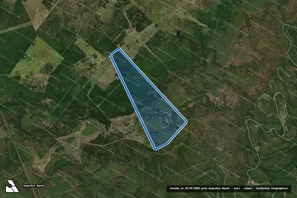 Imagem de satélite de FAZENDA GOLD I - Parte 1 em Poconé - MT