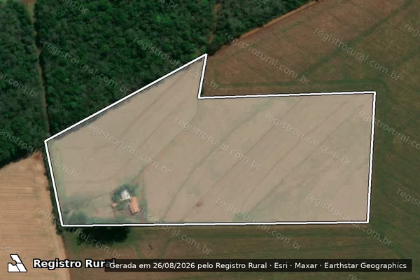 Imagem de satélite de LOTE199A - LOTE199A em Itaipulândia - PR