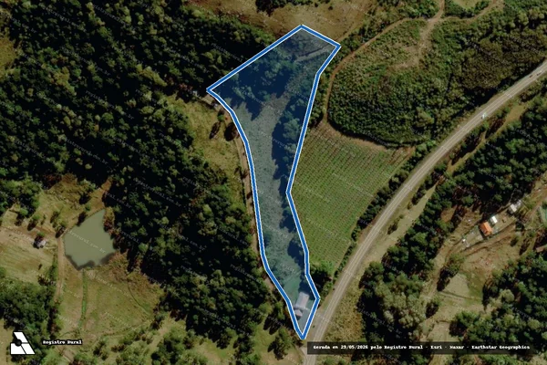Imagem de satélite de FAZENDA MORRO AGUDO - 002 em São Joaquim - SC
