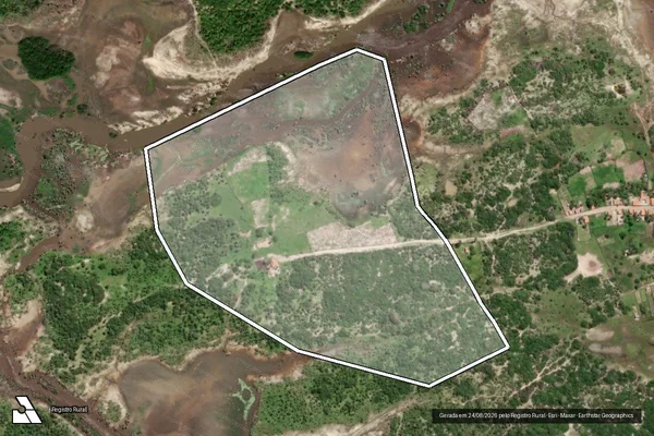 Imagem de satélite de FAZENDA FAIXADINHA - 01 em Santo Amaro do Maranhão - MA