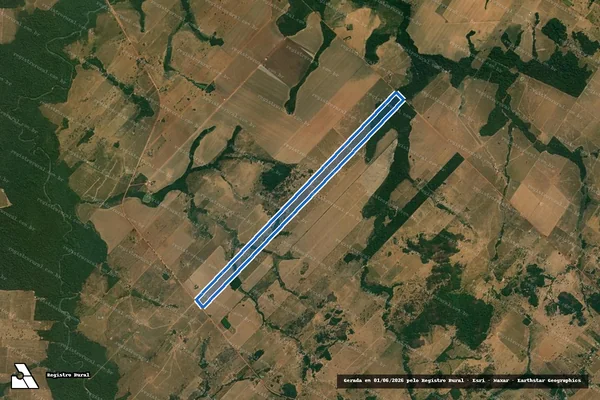 Imagem de satélite de Fazenda Haras do Diamante I - Fazenda Haras do Diamante I em Nova Guarita - MT