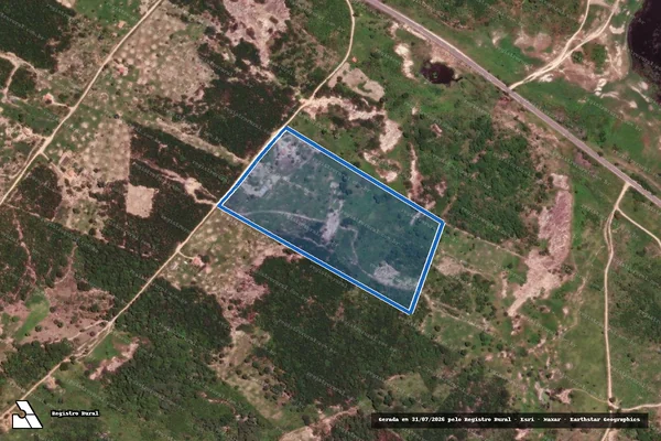 Imagem de satélite de Lote 34 - Projeto de Assentamento Franco Duarte - Parte 1 em Jequitinhonha - MG