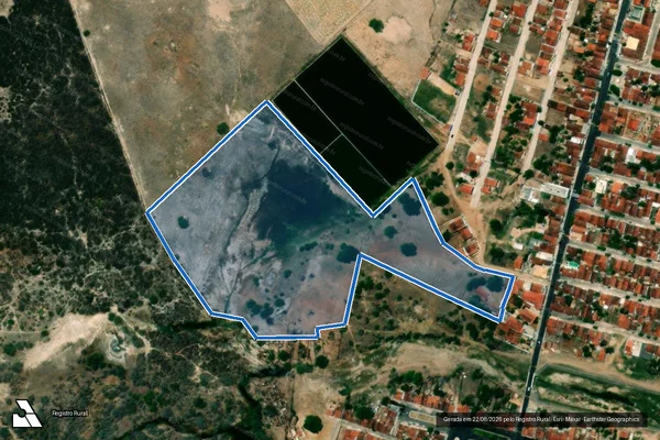 Imagem de satélite de SERRA BRANCA - PARCELA 02 em Serra Caiada - RN