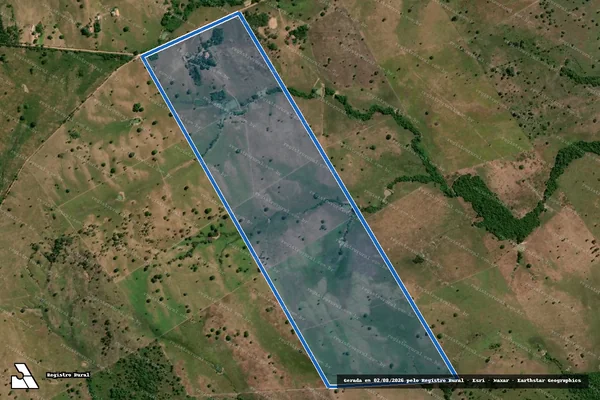 Imagem de satélite de Fazenda Ouro Preto - Lotes 31 e 32 (PICBS - GL C) - Matrícula 1459 em Arapoema - TO
