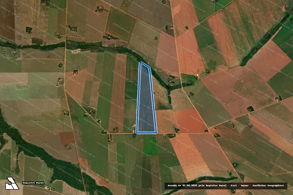 Imagem de satélite de Lote 227 ? Projeto de Assentamento Pontal do Marape - LOTE 227 em Nova Mutum - MT