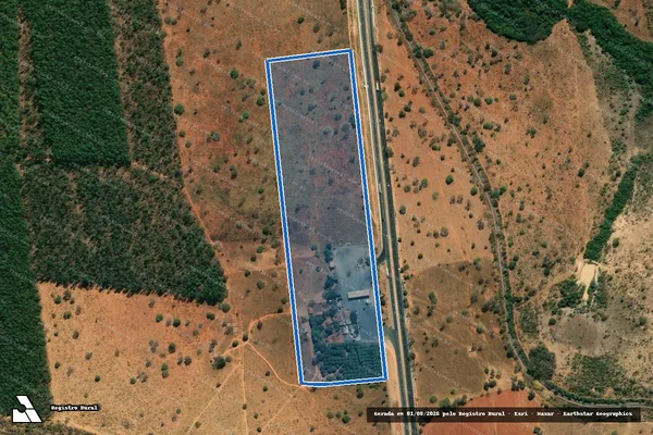 Imagem de satélite de FAZENDA PARAÍSO - FAZ PARAÍSO em Curvelo - MG
