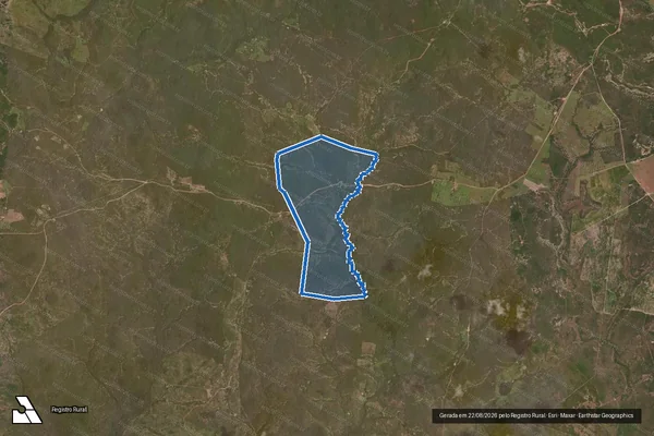 Imagem de satélite de FAZENDA BOM JARDIM - Lote Unico em Conceição do Tocantins - TO
