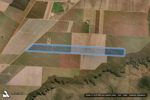 Imagem de satélite de Fazenda Mangaba - Única em Formosa do Rio Preto - BA