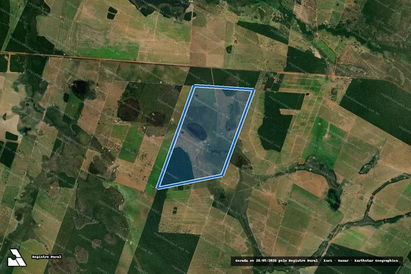 Imagem de satélite de FAZENDA SÃO MARCOS - FAZENDA SÃO MARCOS (REMANESCENTE) em Vila Bela da Santíssima Trindade - MT