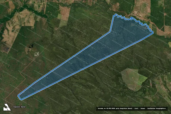 Imagem de satélite de Fazenda 3 Afonso - Fazenda 3 Afonso em Mirador - MA