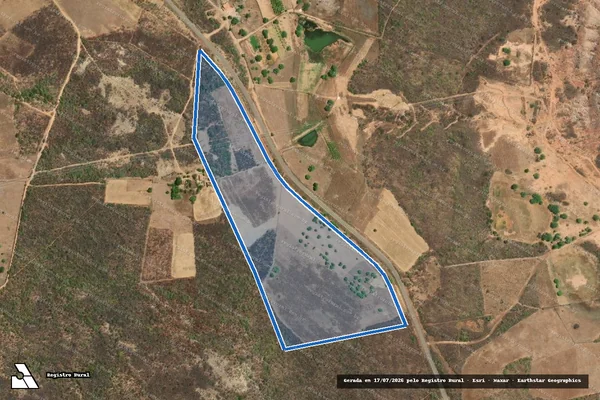 Imagem de satélite de LAGOA DO BARRO - Parte 1 em São João do Piauí - PI