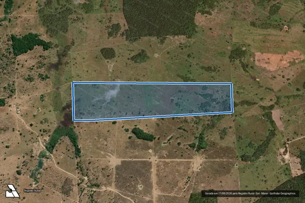 Imagem de satélite de FAZENDA SANTA LUZIA - 001 em Redenção - PA