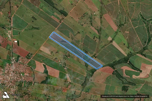 Imagem de satélite de ESTÂNCIA FUMAGALLI DL - ESTÂNCIA FUMAGALLI DL em Sud Mennucci - SP