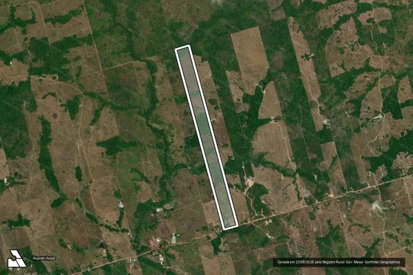 Imagem de satélite de SÍTIO ARAUJO - P.A. ALTO TURI I / Parte 1