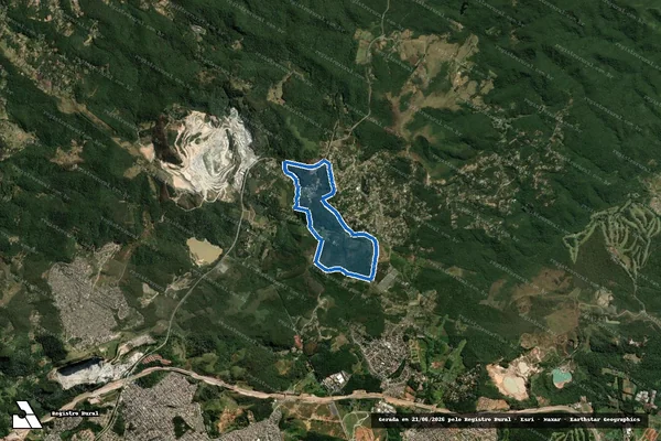 Imagem de satélite de Fazenda Nova Capelinha - Parcela 1 em Guarulhos - SP