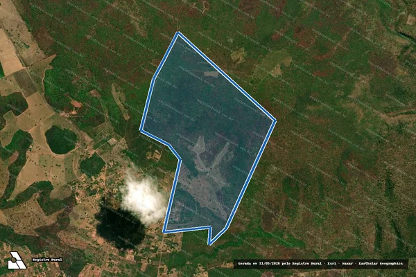 Imagem de satélite de Bacuri - Bacuri em São João dos Patos - MA