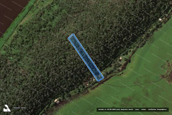 Imagem de satélite de Lote 4-A - Parte 1 em Barão de Melgaço - MT