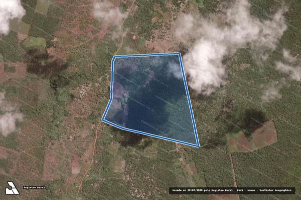 Imagem de satélite de PARAÍSO DA DATA CAROLINA - Parte 1 em Piracuruca - PI
