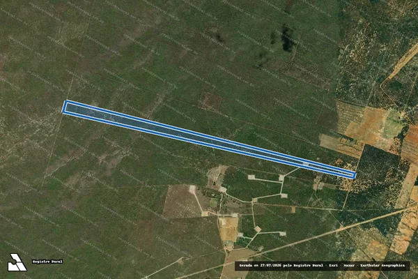Imagem de satélite de FAZENDA SANTO ANTÔNIO em Açu - RN