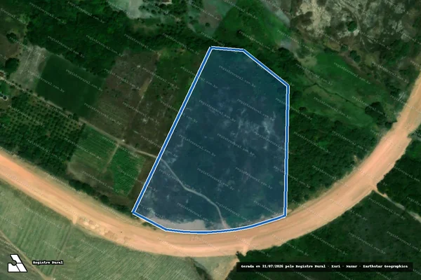 Imagem de satélite de GRANJA AGUAS TURVAS - Parte 2 em Santa Rita - PB