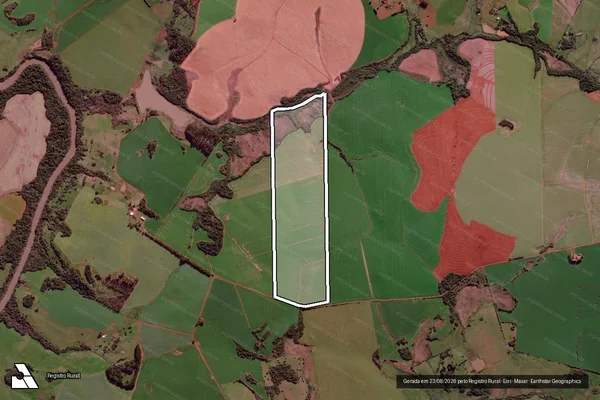 Imagem de satélite de Fazenda Sonia - Parte 1 em São Luiz Gonzaga - RS