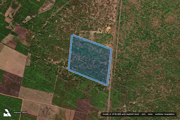 Imagem de satélite de ESTACA ZERO - Parcela 1 em Lagoinha do Piauí - PI