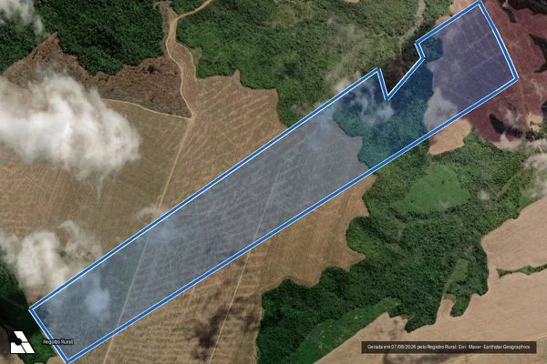 Imagem de satélite de FAZENDA UBERABA - FAZ UBERABA PARTE 2 em Dom Eliseu - PA