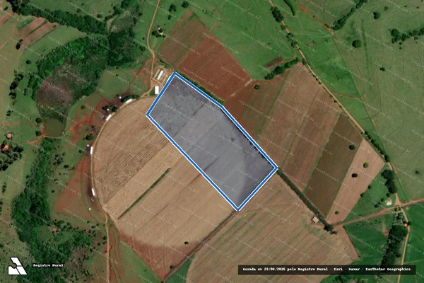 Imagem de satélite de Fazenda Redenção - Única em Avaré - SP