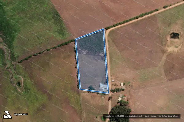 Imagem de satélite de CHÁCARA DO ARVOREDO / 001