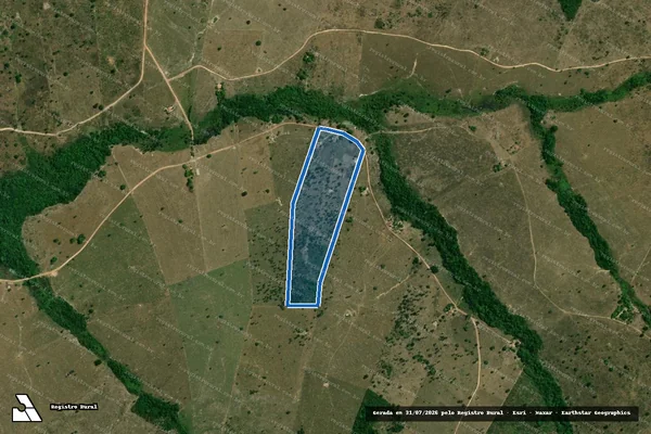 Imagem de satélite de P.A. FORTALEZA I e II ? Lote 29 - Parte B em Nova Ipixuna - PA