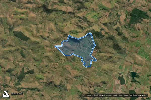 Imagem de satélite de FAZENDA SÃO JOSE em Itaperuna - RJ