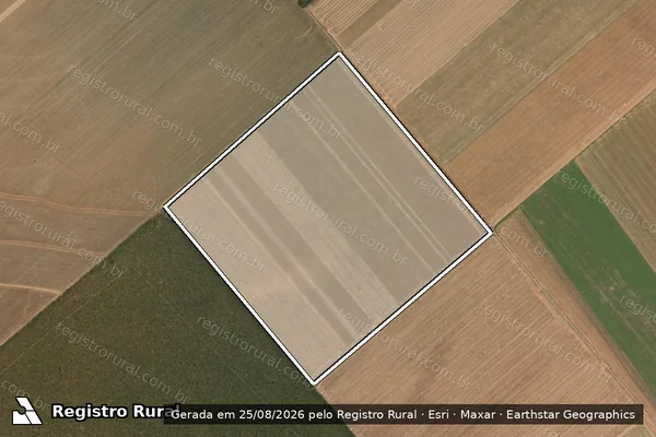 Imagem de satélite de FAZENDA CAPELLARO - Parte 1 em Uruçuí - PI