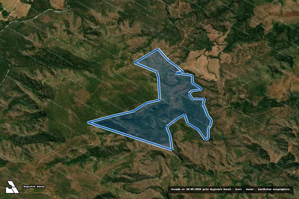 Imagem de satélite de FAZENDA PONTAL / PARCELA6 em Barra do Garças - MT
