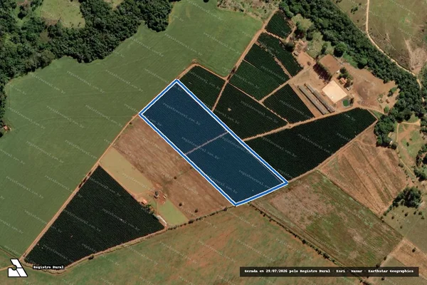 Imagem de satélite de FAZENDA BOA VISTA - Parte 8 em Patrocínio - MG