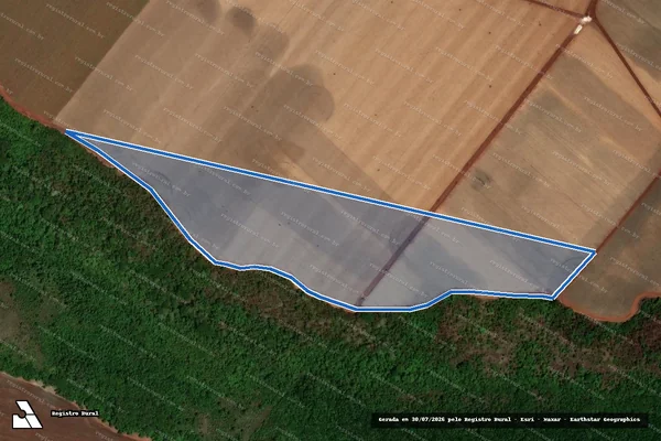 Imagem de satélite de FAZENDA TROPICAL V em Edéia - GO