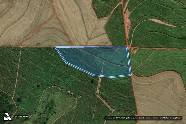 Imagem de satélite de Fazenda São Lourenço ? Gleba Nº 02 - Fazenda São Lourenço ? Gleba Nº 02 em Andradina - SP