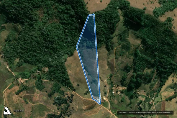 Imagem de satélite de FAZENDA JACARÉ - Parcela 8 em Rosário da Limeira - MG