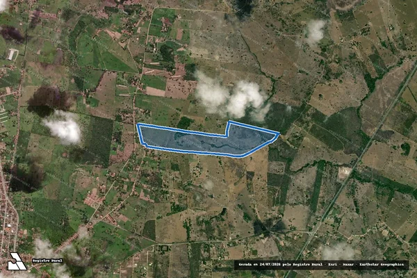 Imagem de satélite de FAZENDA NOVA AMSTERDAM - Parte 1 em São Gonçalo dos Campos - BA