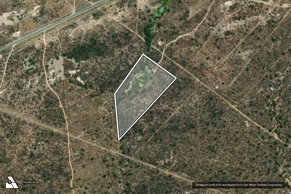 Imagem de satélite de P. A. RIACHO SECO ? LOTE 02 - LOTE 02 ? B em Sertânia - PE