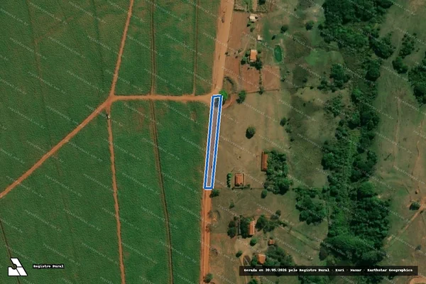 Imagem de satélite de Estrada Municipal ARV 020 - Parcela 1 em Arealva - SP