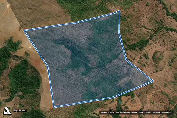 Imagem de satélite de PARTE REMANESCENTE DO LOTE 44 – LOT. BANANAL GL.01 / PARTE DO LOTE 44 – LOT. BANANAL GL-1 (FAZENDA CANAÃ) em Porto Nacional - TO