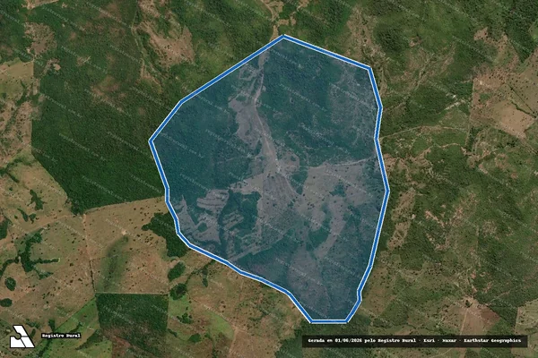 Imagem de satélite de Fazenda Maçaranduba - Parcela 1 em Governador Edison Lobão - MA