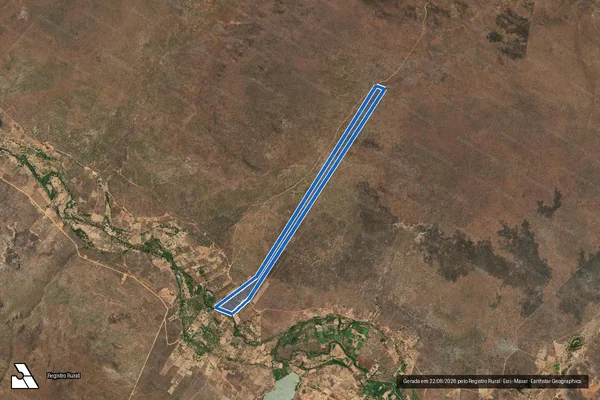 Imagem de satélite de SACO - SACO em Ribeira do Piauí - PI