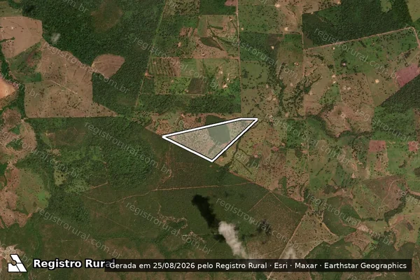 Imagem de satélite de Lote 42 PA Santa Emília / Lote 42