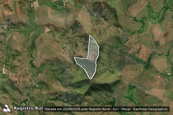 Imagem de satélite de FAZENDA BOM RETIRO - Gleba 05 em Governador Valadares - MG