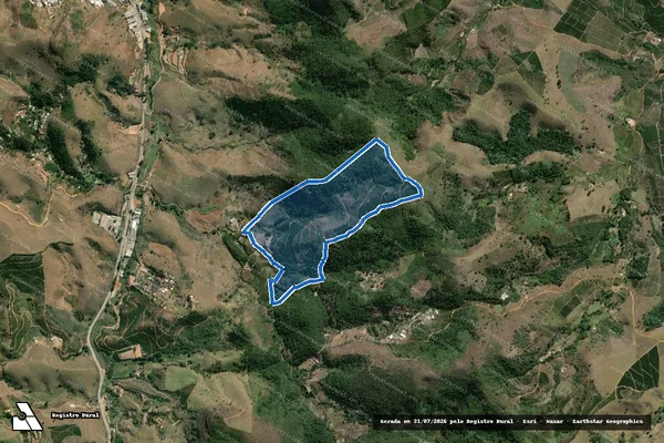 Imagem de satélite de FAZENDA SÃO ROQUE em Caratinga - MG