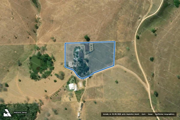 Imagem de satélite de SITIO RANCHO COLINA DOS VENTOS - REMANESCENTE MATRICULA 5375 em Cachoeiro de Itapemirim - ES