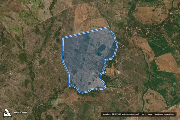 Imagem de satélite de FAZENDA ARAÇÁ - 001 em Almas - TO