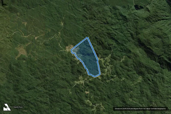 Imagem de satélite de FAZENDA HEVILÁ - Faz Hevilá em São José dos Pinhais - PR