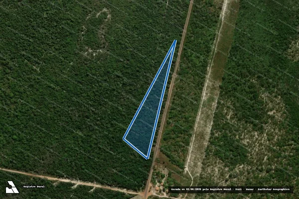 Imagem de satélite de Fazenda Vertente I - Parte 2 em Caxias - MA